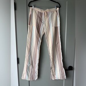 Paul & Joe Silk Cotton Striped Pants